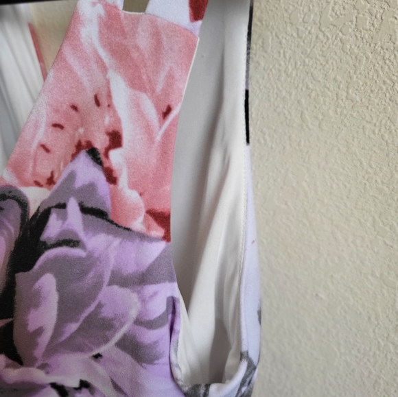 Premier Amour Floral Sleeveless Fitted Dress. Like NEW. Size 14 - Picture 13 of 16